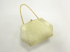 リサイクル　金糸織り柄和装バッグ